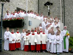 Treffen aller Ministranten in Ittenbach
