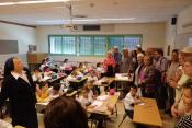 Besuch in der Schule der Salvatorianerinnen in Nazareth