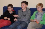 Warten bei der 3. Station