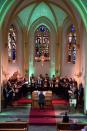 Ein schönes Bild: Der Chor im Chorraum