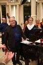 Vater und Tochter gehören der Musik