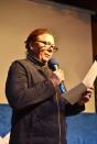 Karin Köppe bittet das Team vom "großen Bruder" auf die Bühne