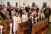 Kommunionkinder linke Seite