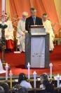 Die Lesung liest einer der Katecheten