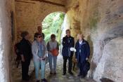 Die Höhle, in die sich Franziskus eine Zreit lang zurückgezogen hatte