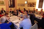 Letztes gemeinsames Abendessen in Cortona