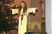 ... denen plötzlich der Engel die Botschaft von der Geburt Jesu verkündet.
