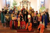 Unsere Sternsinger ziehen gleich durch Ittenbach...