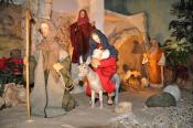 Maria und Josef mit Kind und Esel 2