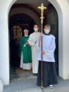 Auszug aus der Kirche