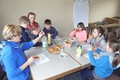 Mittagessen Gruppe Ulla und Krystyna
